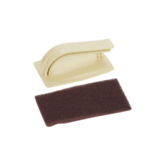 EPDM Quick Scrubber Kit (1 pad, 1 handle)