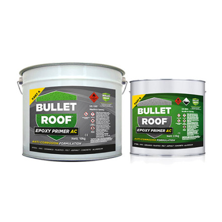 Bullet Roof Epoxy Primer Light Grey AC A=10kg B=2.5kg