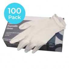 100 Latex Gloves