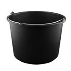 Plastic Black Graduated Bucket 12 Litre